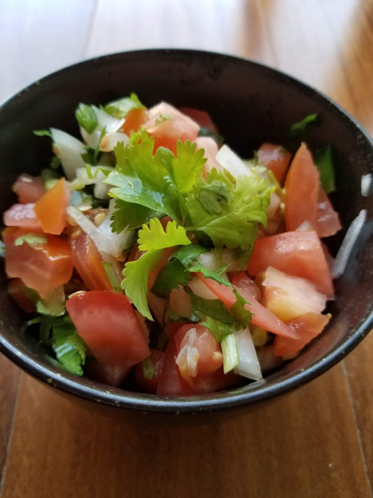 Salsa in a bowl