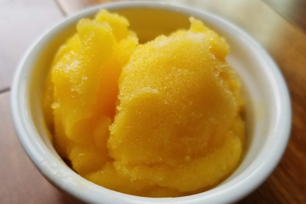 Tropical Mango Sorbet