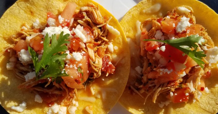 Lemon Lime Pulled Chicken Taco Recipe