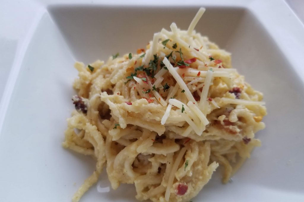 bacon carbonara