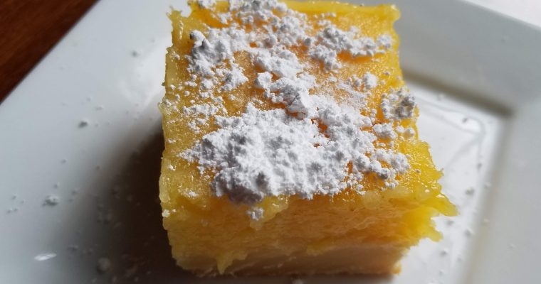 Homemade Lemon Bar Recipe