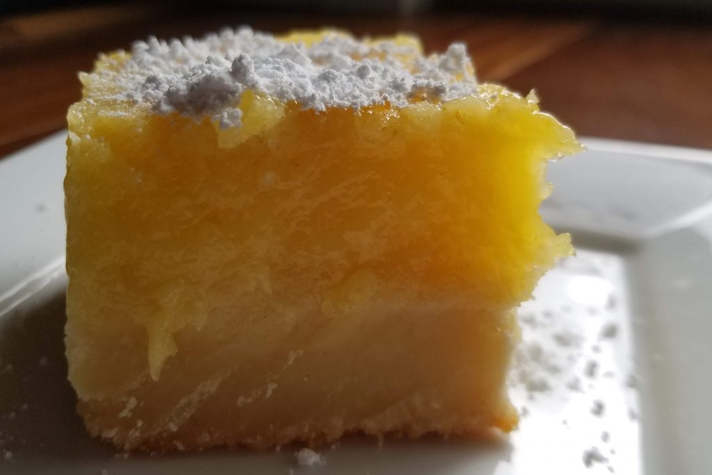 homemade lemon bar recipe